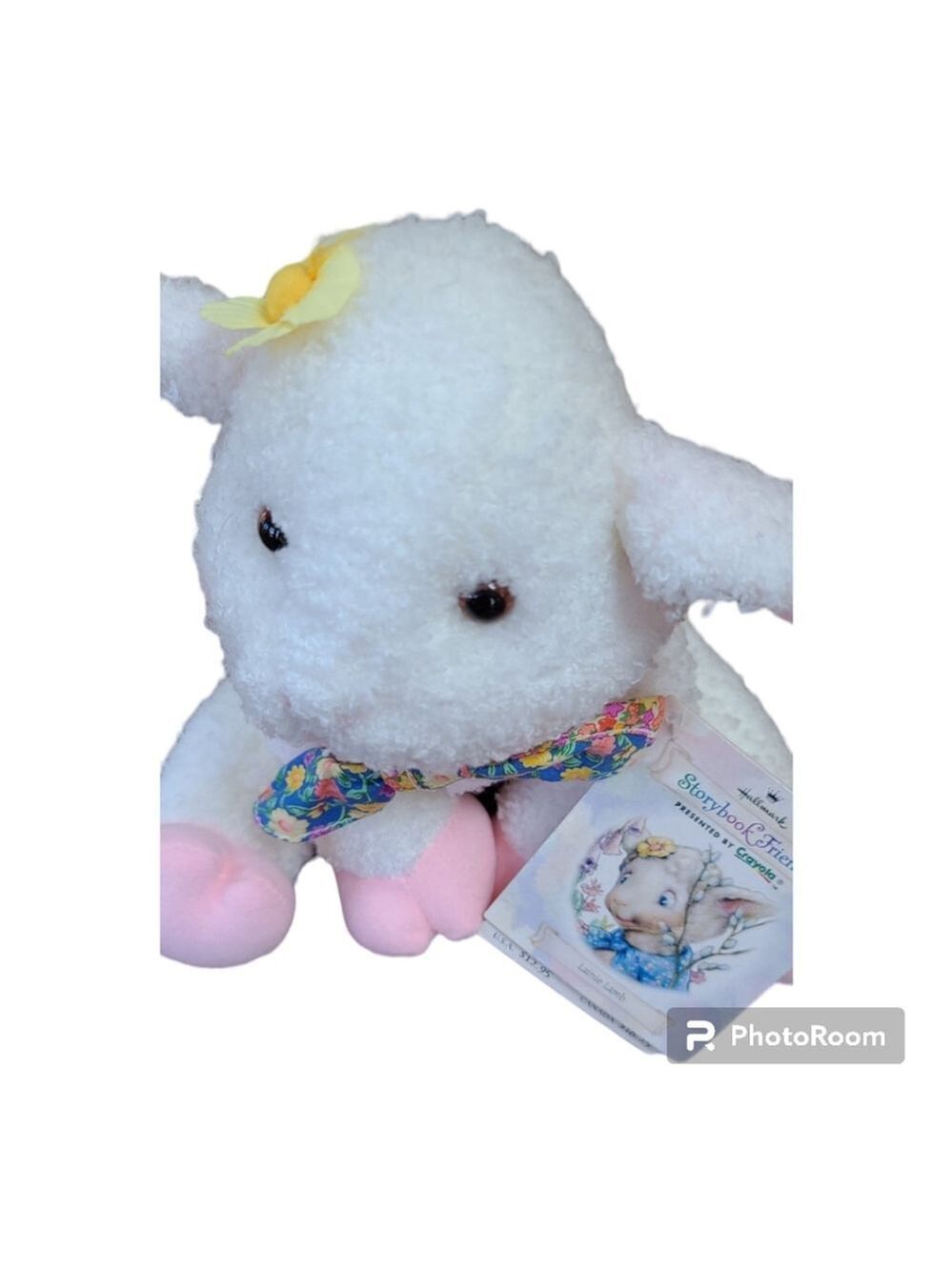 NWT Vintage 1997 Hallmark Crayola Laine Lamb Plush - Picture 1 of 6